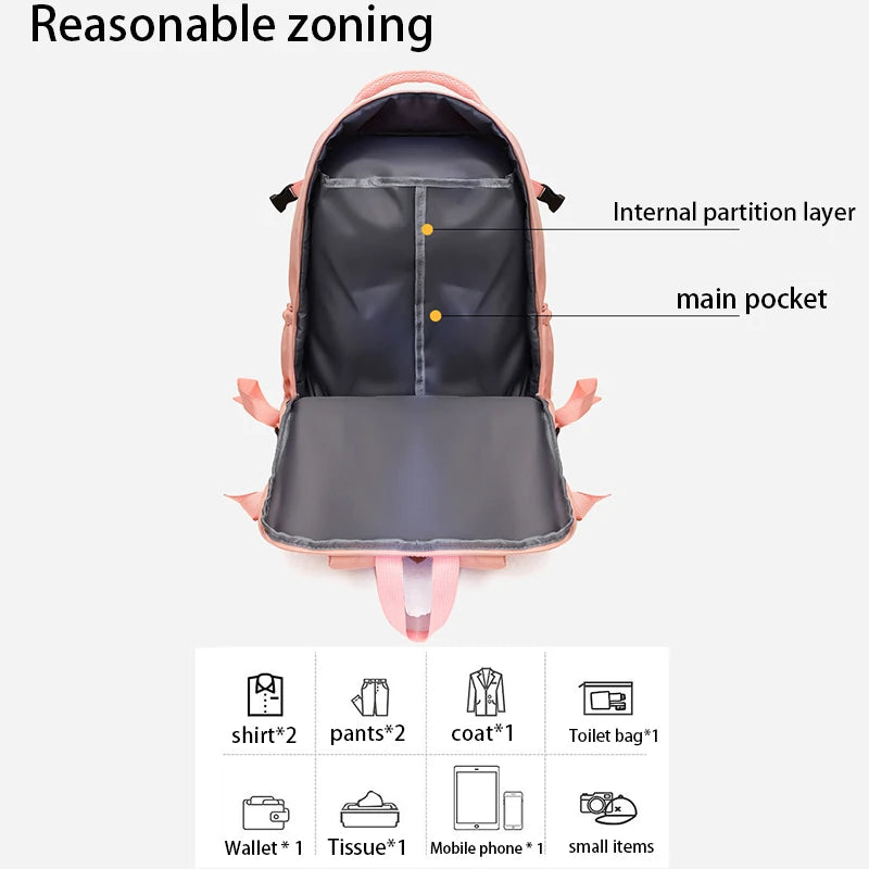 Everyday Versatile Water-Resistant Laptop Backpack Trendy Unisex Design, Side Pockets for Water Bottle and Small Accessories
