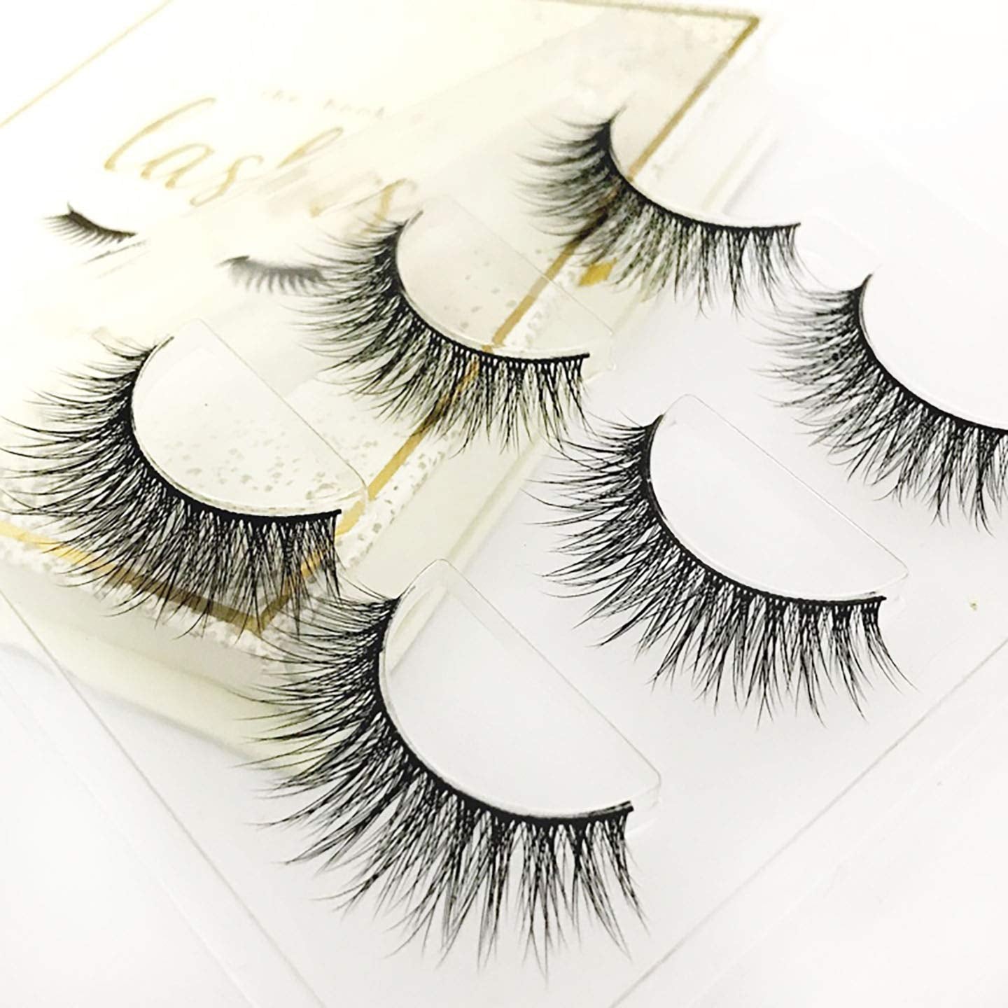 Volume 1 - (Reusable False Eyelashes) - (Cruelty Free) - (3 Pairs)