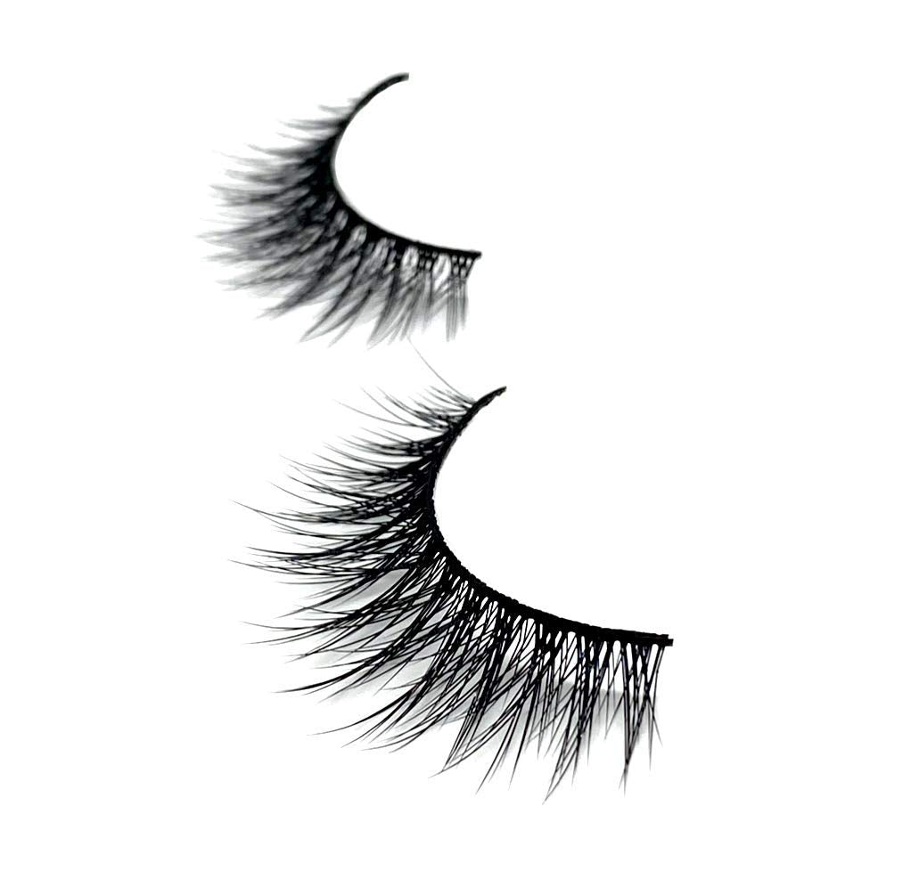 Volume 1 - (Reusable False Eyelashes) - (Cruelty Free) - (3 Pairs)