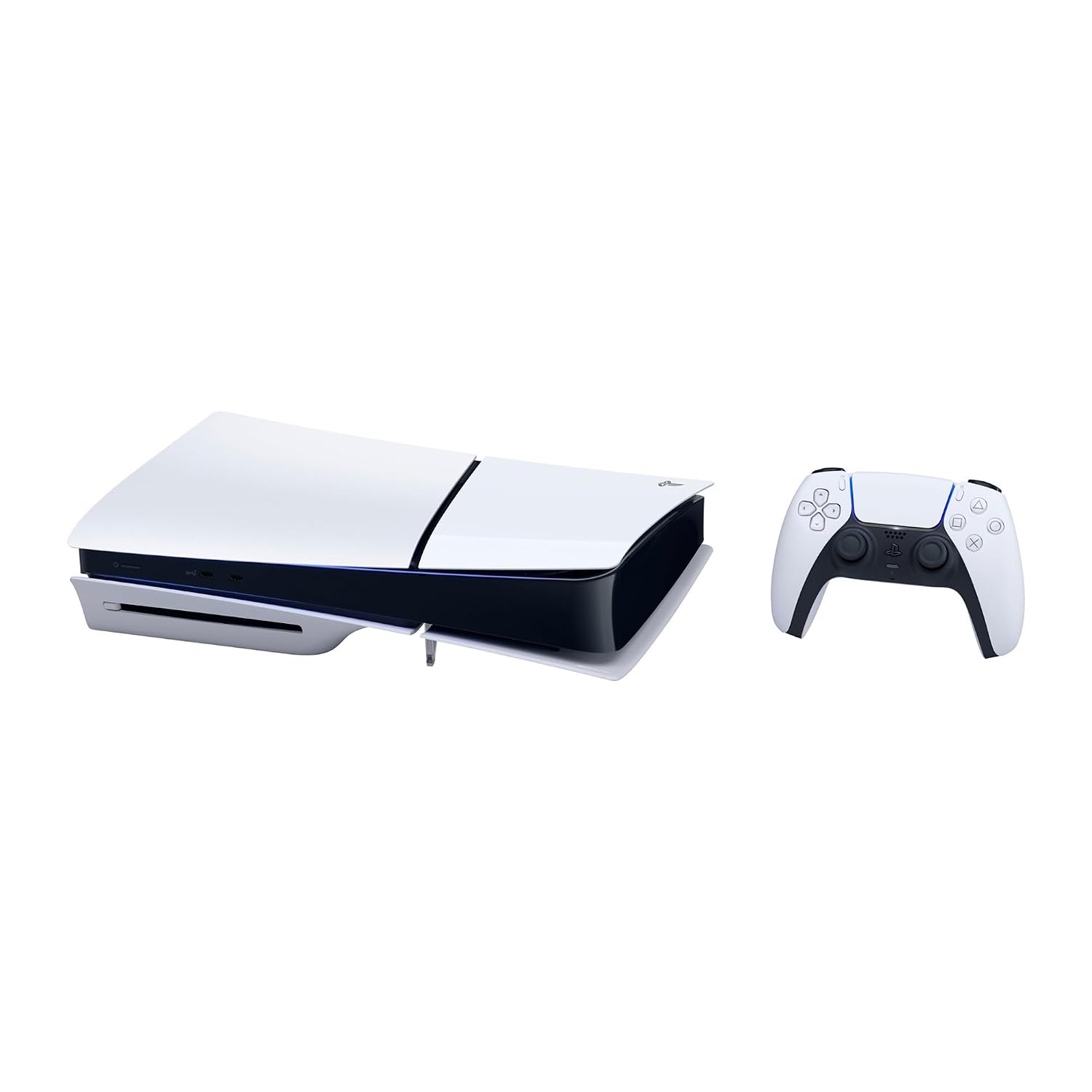 Sony PlayStation 5 Slim Upgraded 3TB Disc Edition Spider-Man 2 Bundle - White, Slim PS5 Upgraded 3TB Ultra Fast SSD Gaming Console Bundle with Wireless Controller and C-Gamers Controller Storage Case