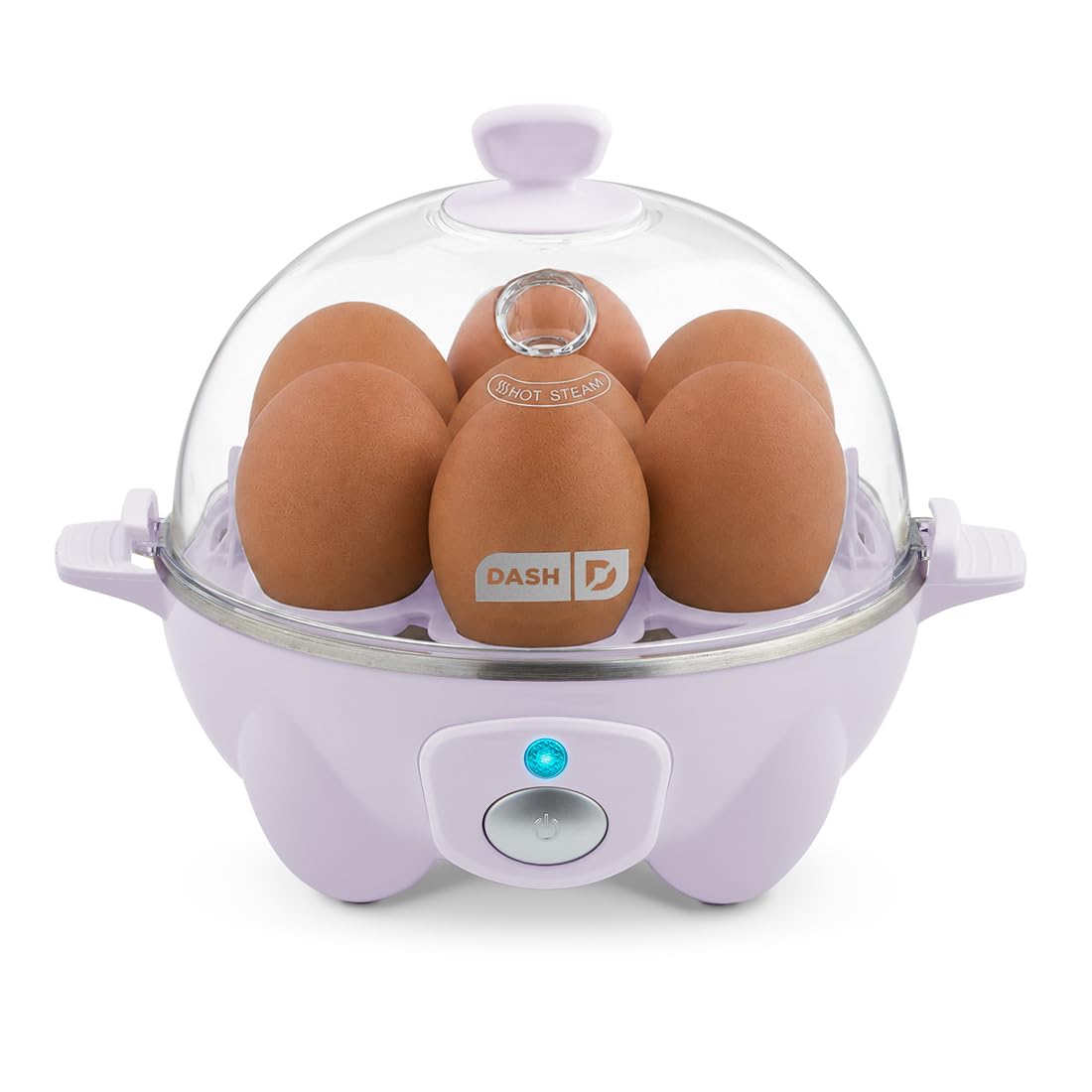Dash Rapid Egg Cooker, 7 Hard Boiled Eggs, Aqua | Electric Egg Poacher