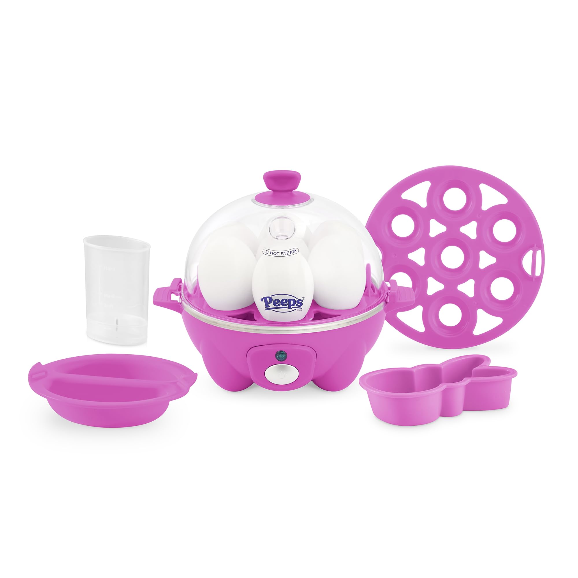 Dash Rapid Egg Cooker, 7 Hard Boiled Eggs, Aqua | Electric Egg Poacher