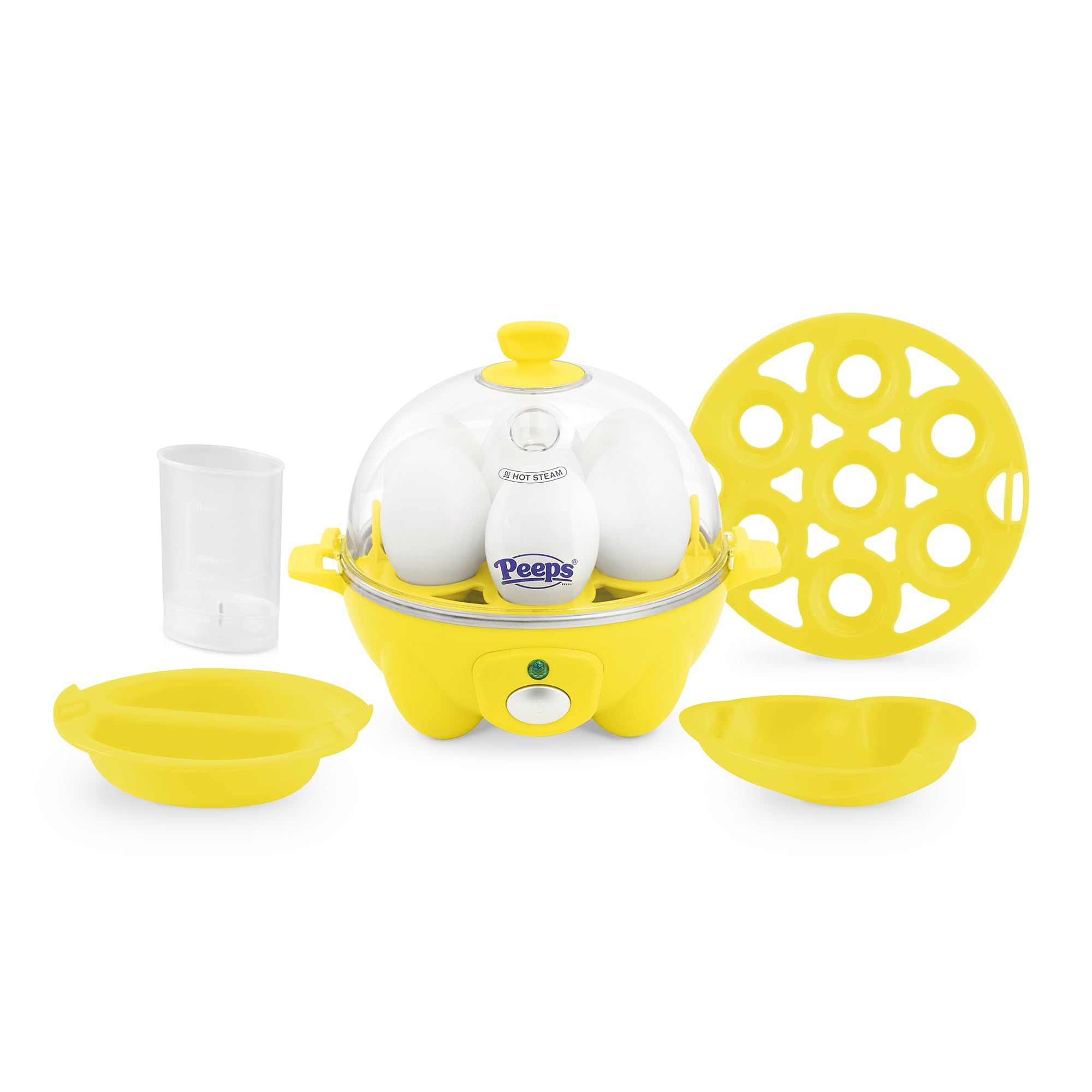 Dash Rapid Egg Cooker, 7 Hard Boiled Eggs, Aqua | Electric Egg Poacher