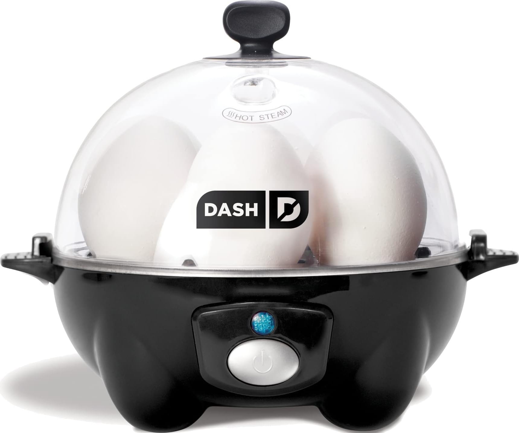 Dash Rapid Egg Cooker, 7 Hard Boiled Eggs, Aqua | Electric Egg Poacher