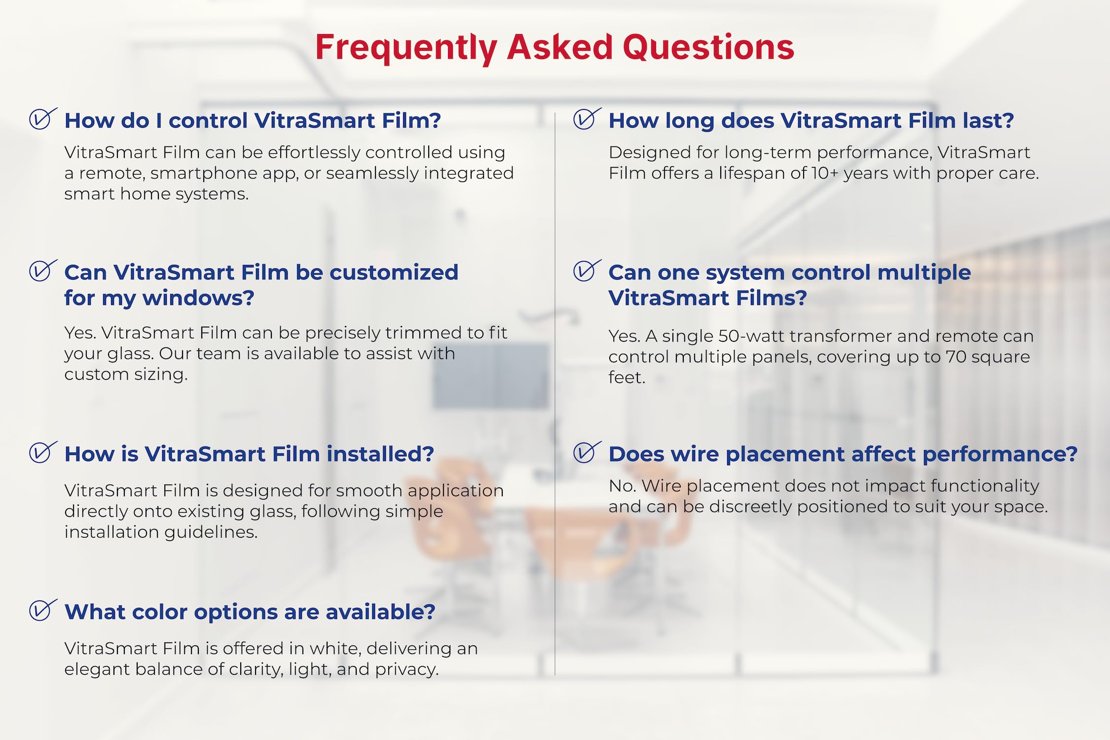 (8” x 12”) PDLC Smart Film for Windows, Switchable Electric Smart Film | Self-adhesive switchable smart film, smart glass film, smart window film, smart tint for home windows, electric privacy film