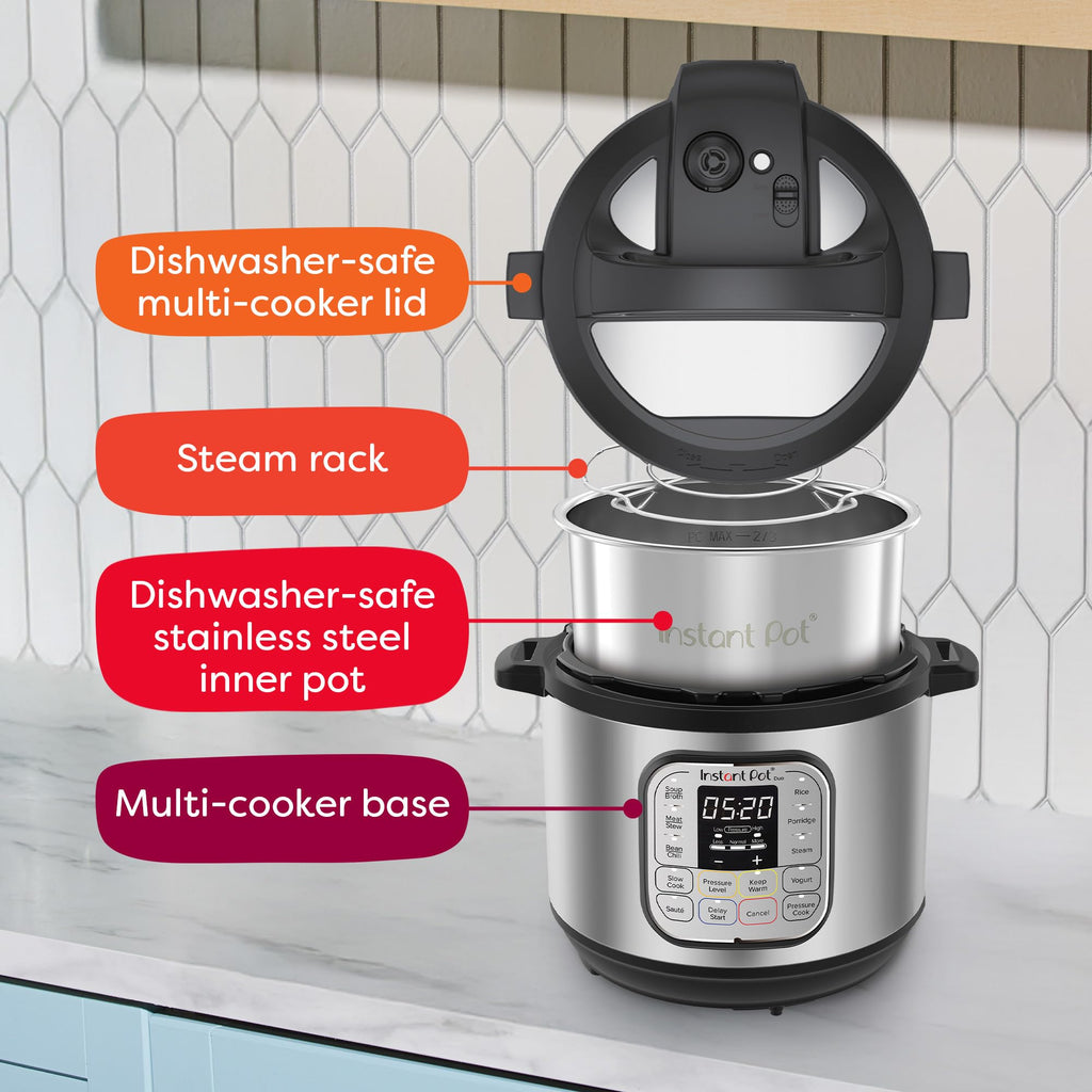 Instant Pot Duo 7-in-1 Electric Pressure Cooker, Slow Cooker, Rice