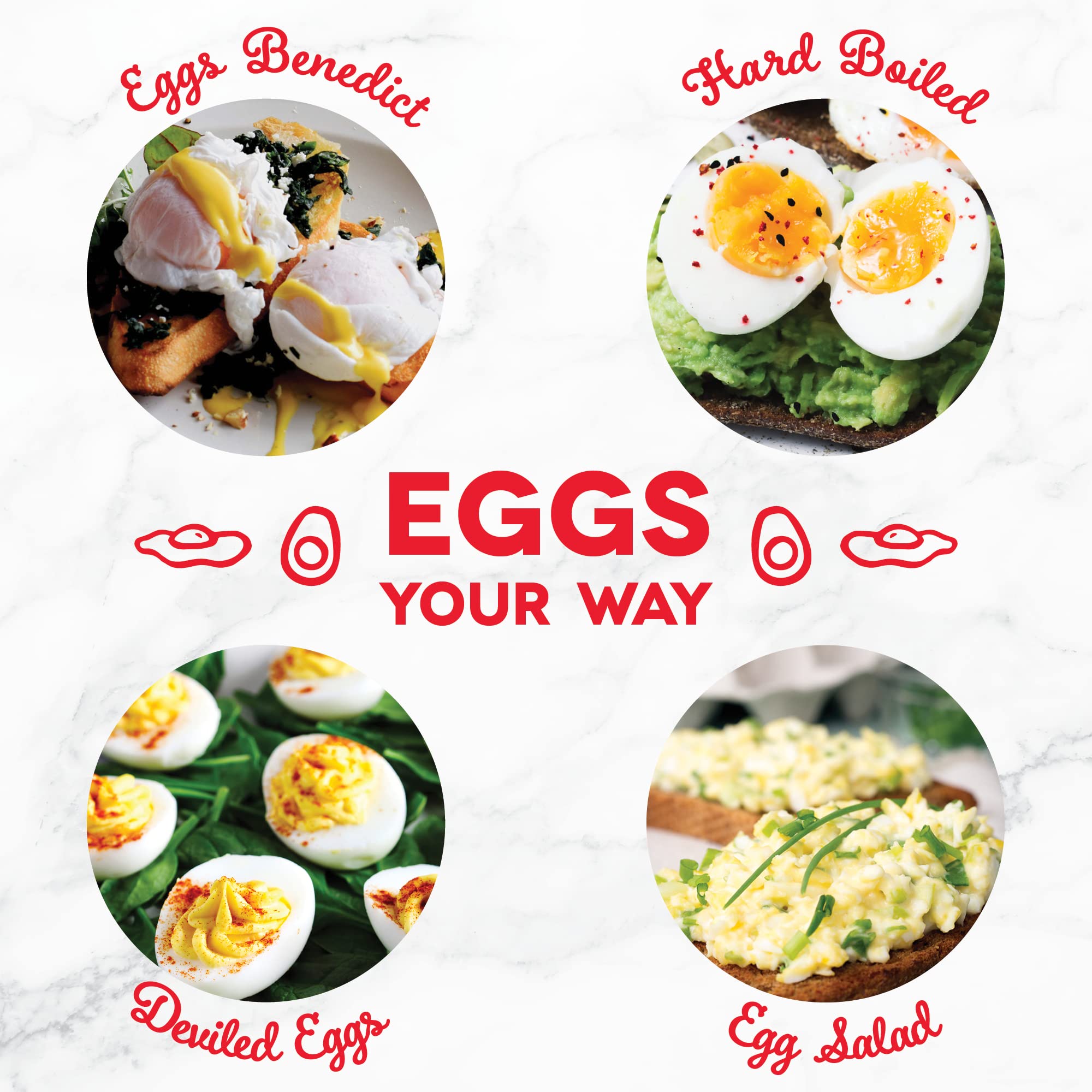 Dash Rapid Egg Cooker, 7 Hard Boiled Eggs, Aqua | Electric Egg Poacher