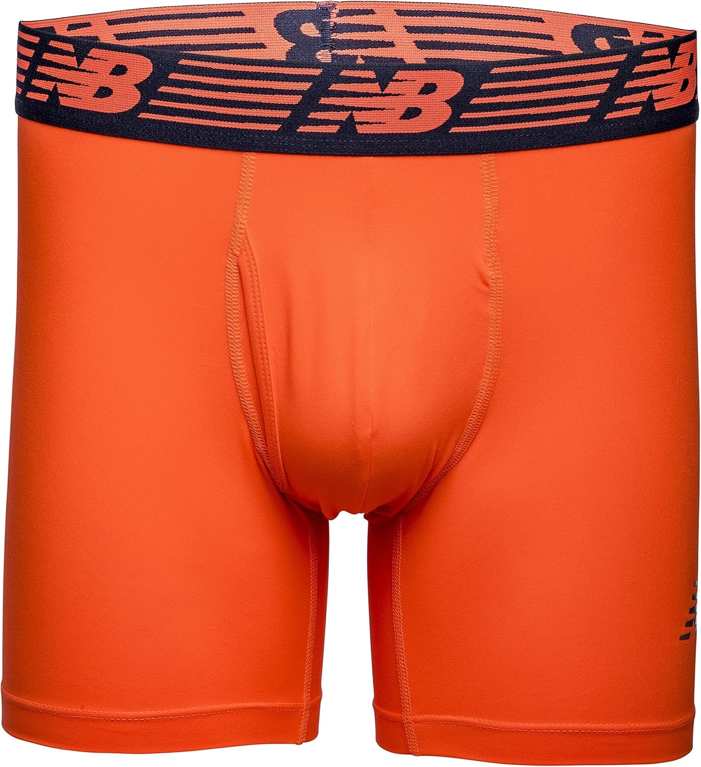 New Balance Men'S Performance Boxer Briefs with Fly, Breathable Stretch Underwear, Moisture Wicking, Soft Waistband (3 Pack)