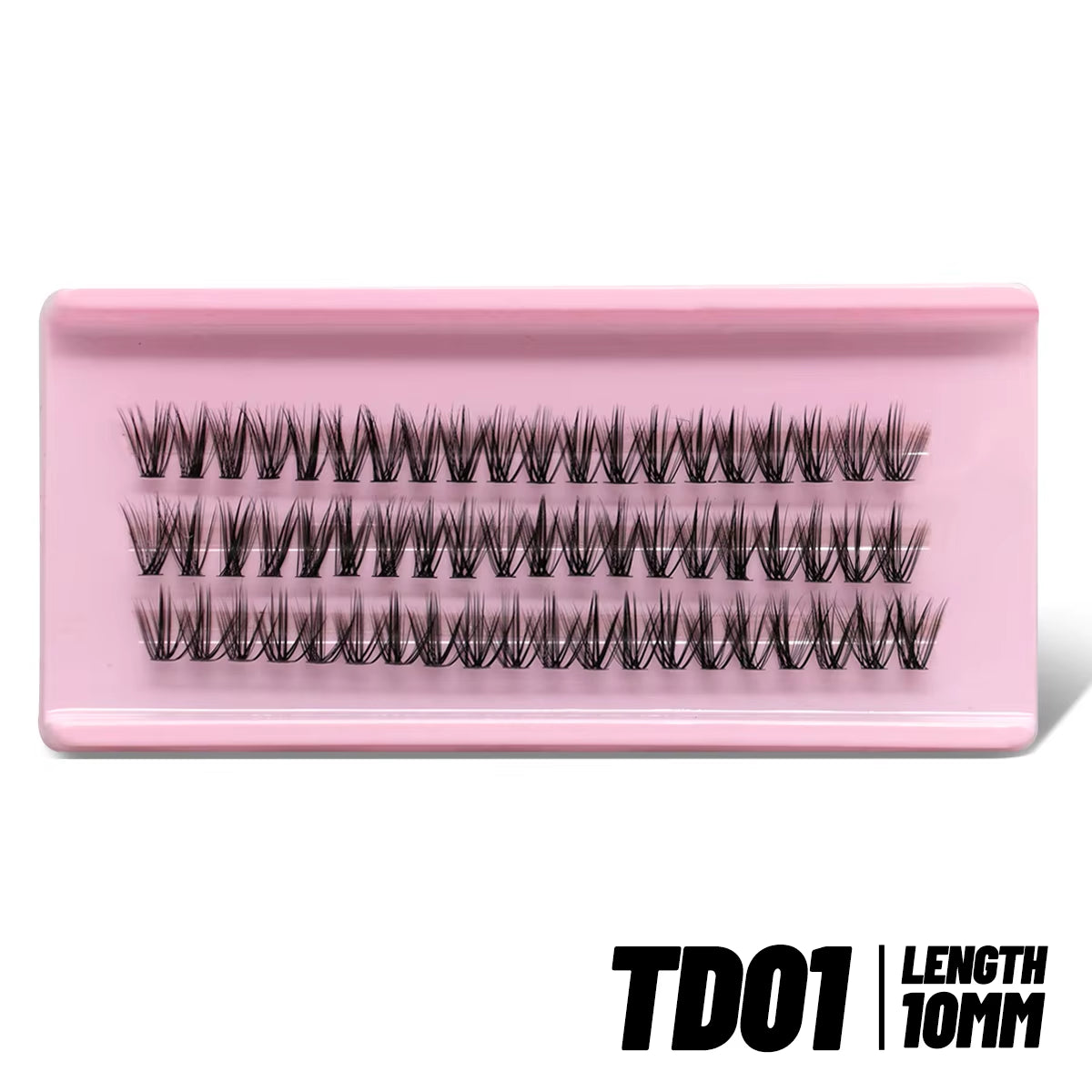 GROINNEYA Eyelashes 3 Style Mixed Fluffy Lash Clusters 8-16Mm Eyelashes Exctensions Natural Wispy Clusters Lashes Makeup