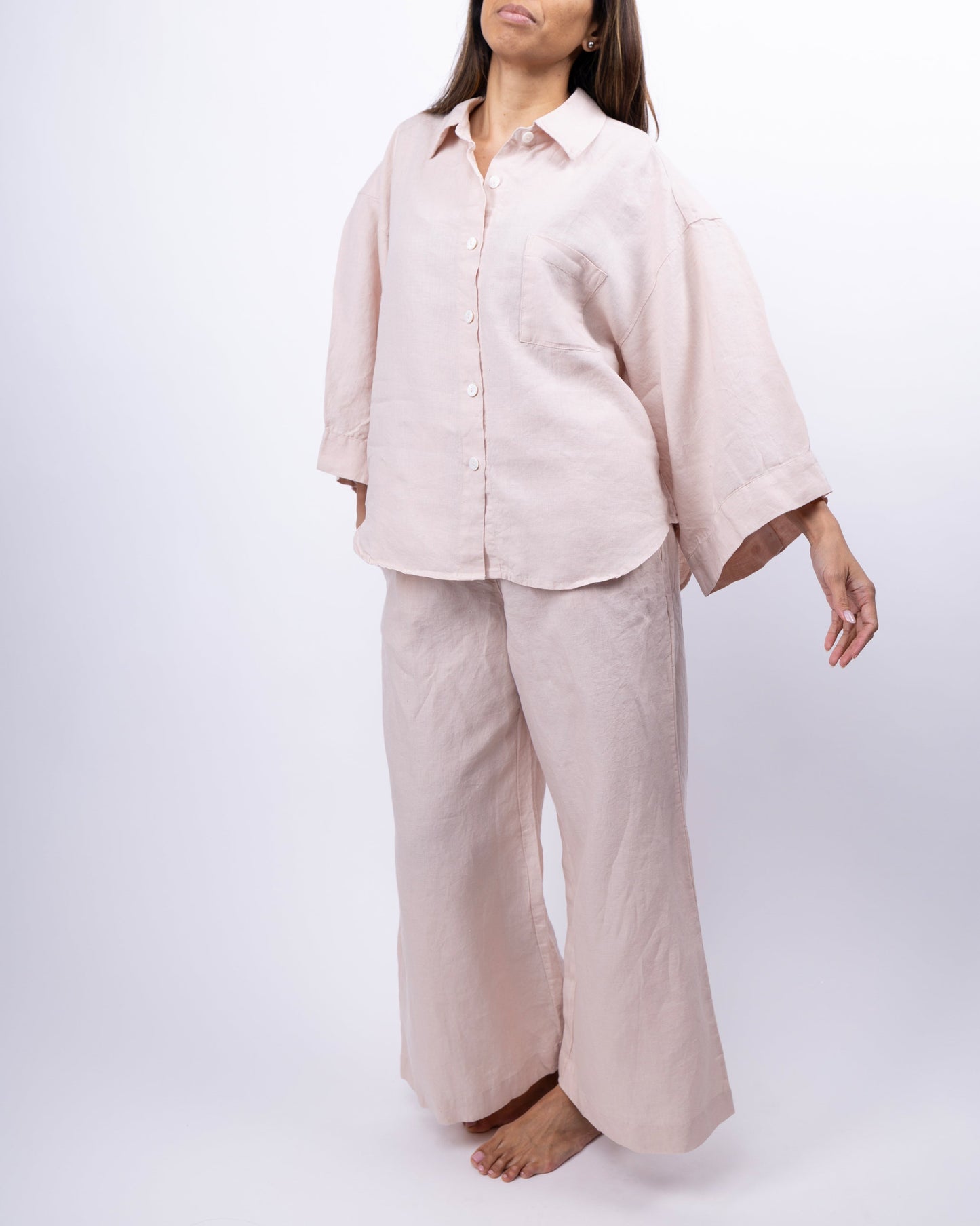 Vivian Linen Loungewear Set