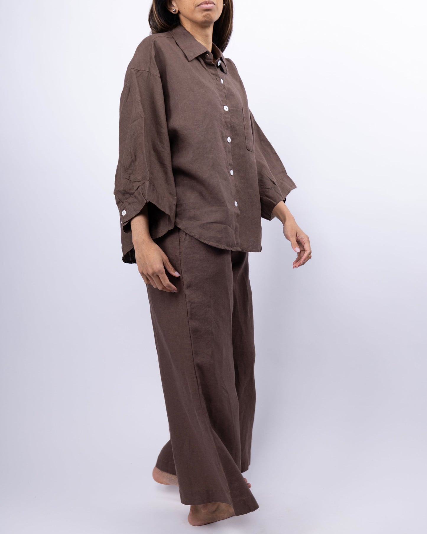 Vivian Linen Loungewear Set